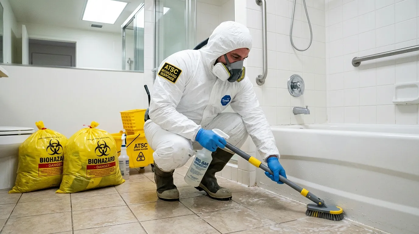 Decontamination equipment deployed for Blood Cleanup in Floris